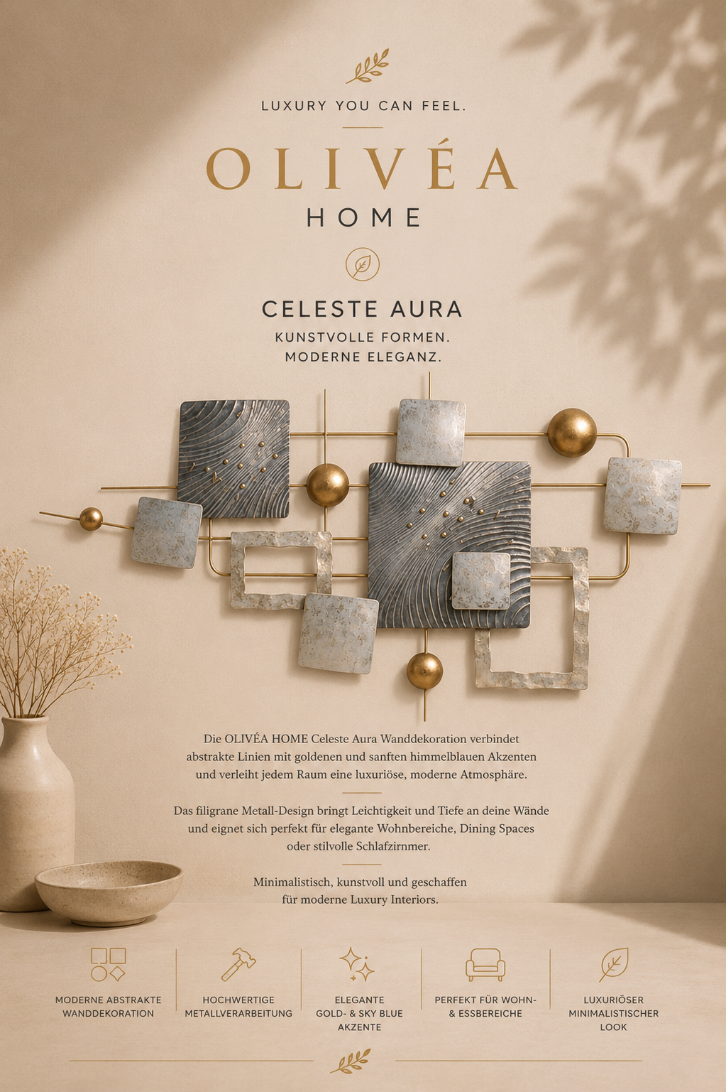 OLIVÈA HOME — Celeste Aura