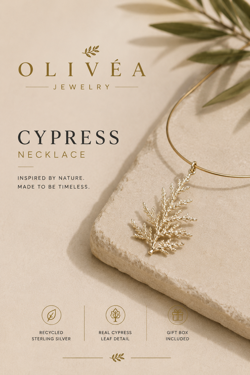 Cypress Necklace